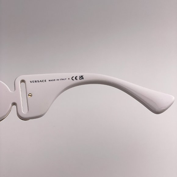 ?  Versace VE4424U 314/87 Sunglasses MAXI MEDUSA White Gray Oversized Women main image 10